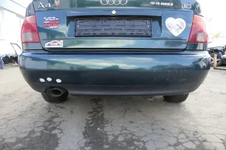 Audi A4 B5 Limousine Stoßstange hinten Heckstoßstange grün LZ6U biscaBj99 - Bild 1