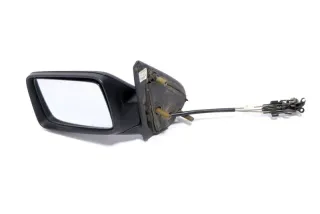 VW Golf 3 Vento elektrischer Spiegel Außenspiegel links mit Glas schwarz - Bild 3