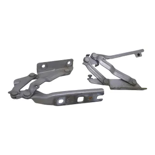 2x VW Golf 5 1K Scharniere für Motorhaube Klappe links + rechts silber LA7W - Bild 2
