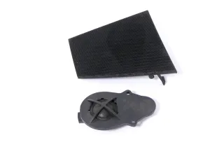 Sharan 7M Abdeckung Box Lautsprecher vorne rechts Armaturenbrett Gitter Faceli - Bild 1