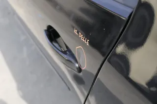 VW Golf 5 V 1K Tür nur das Türblatt hinten links 4/5-Türer schwarz LC9Z - Bild 2