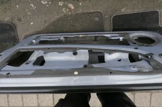 VW Lupo 6E 3L FSI Tür vorne rechts Beifahrertür grau blau LR7U (mechanis Fenster - Bild 2