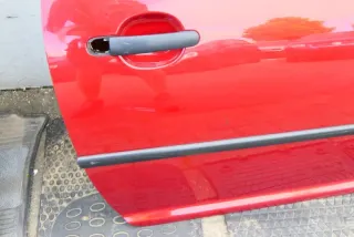 VW Golf 4 Tür vorne rechts Beifahrertür 2/3-Türer rot brau LC3K - Bild 2