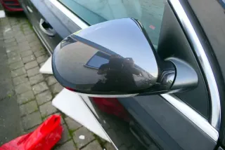 VW Passat 3C elektrischer Spiegel Außenspiegel rechts braun LC8Z anklappbar - Bild 2