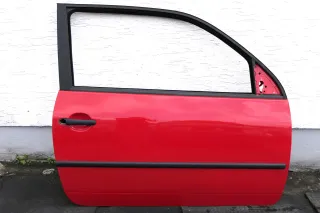 VW Lupo Seat Arosa Tür vorne rechts Fahrertür rot LP3G ohne Anbauteile (mech - Bild 3