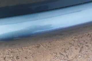 VW Touran 1T Stoßstange hinten Heckstoßstange Stoßfänger blau grün LC5Q - Bild 2