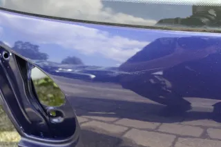 VW Golf 5 V Heckklappe hinten Kofferraumklappe mit Scheibe blau LD5Q - Bild 3