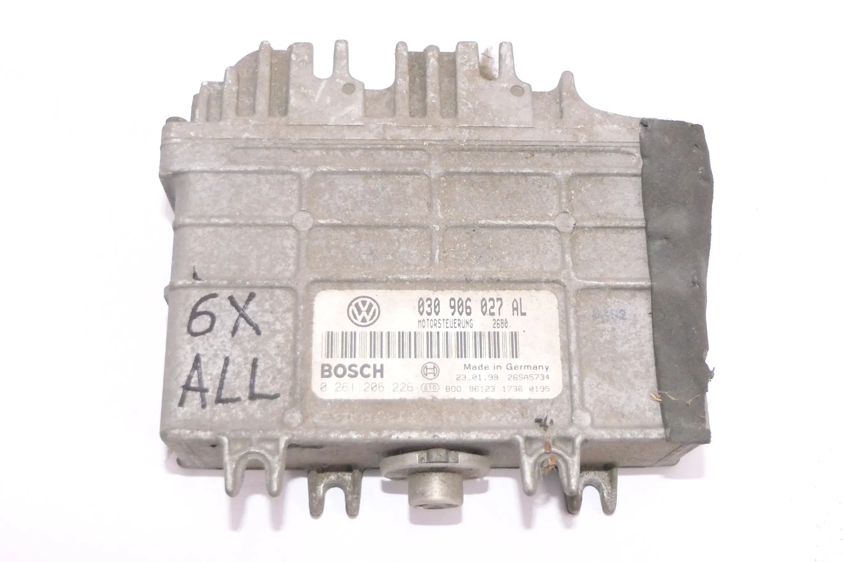 VW Lupo Steuergerät Motor Motorsteuergerät 030906027AL 37kw ALL 50PS 030997027DX - Bild 1