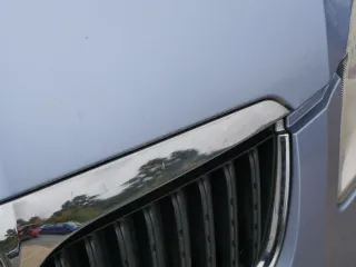 Skoda Fabia 5J Roomster Motorhaube Haube Klappe vorne blau LF5Y - Bild 2
