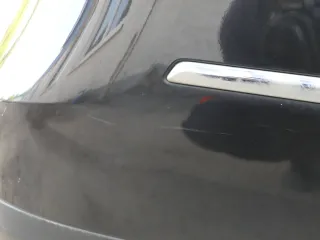 Passat 3C Kombi Stoßstange hinten Heckstoßstange Stoßfänger schwarz LC9Z PDC - Bild 3