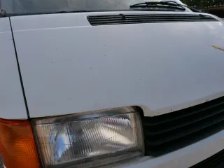 VW T4 Transporter Pritsche Motorhaube Haube Klappe vorne weiß R902 Kurze AC0 - Bild 5