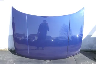 VW Golf 4 Motorhaube Haube Klappe vorne blau LB5N indigoblau - Bild 1