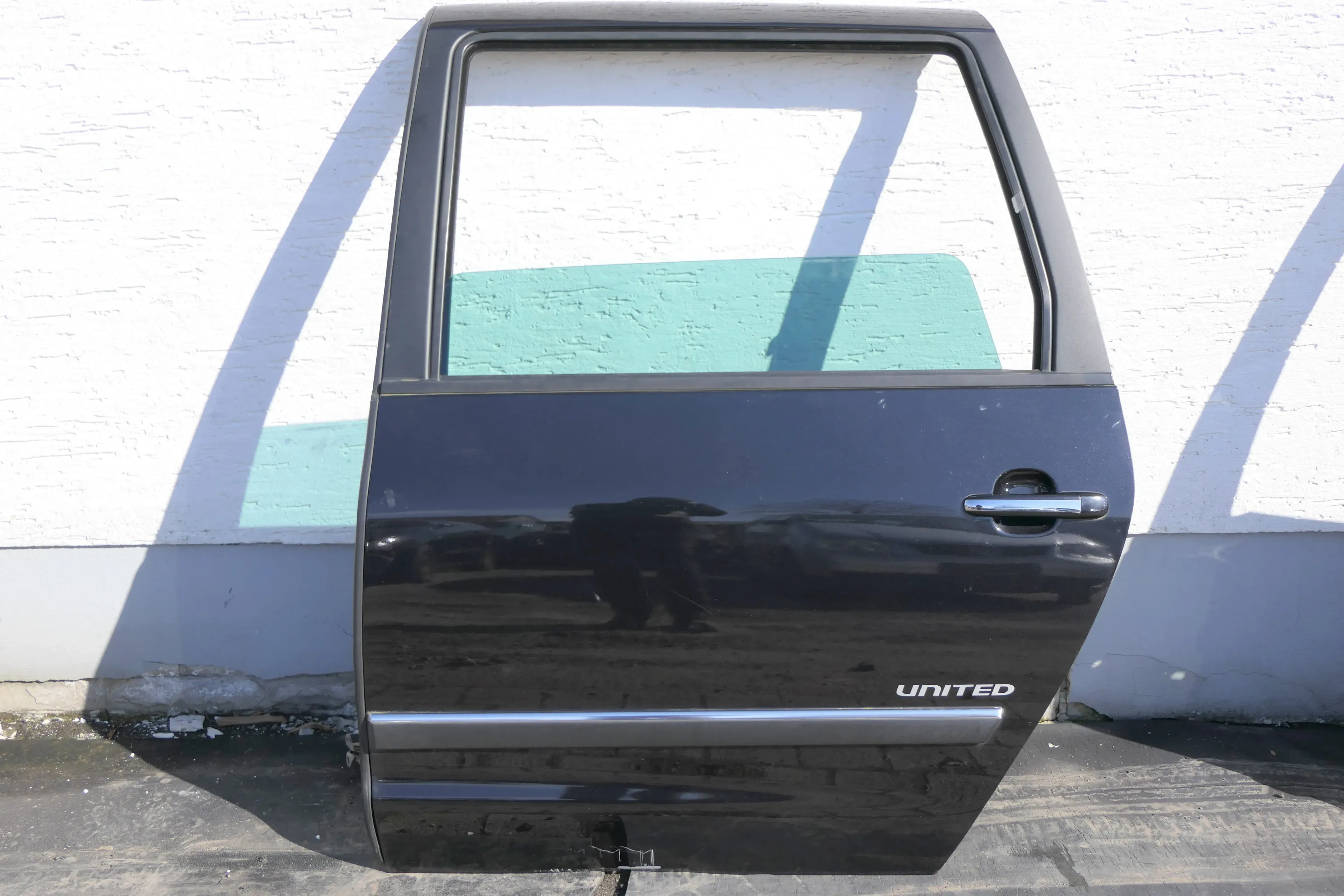 VW Sharan 7M Ford Galaxy Tür links hinten schwarz LC9X ab Bj.2000 Facelift 99,99 - Bild 1