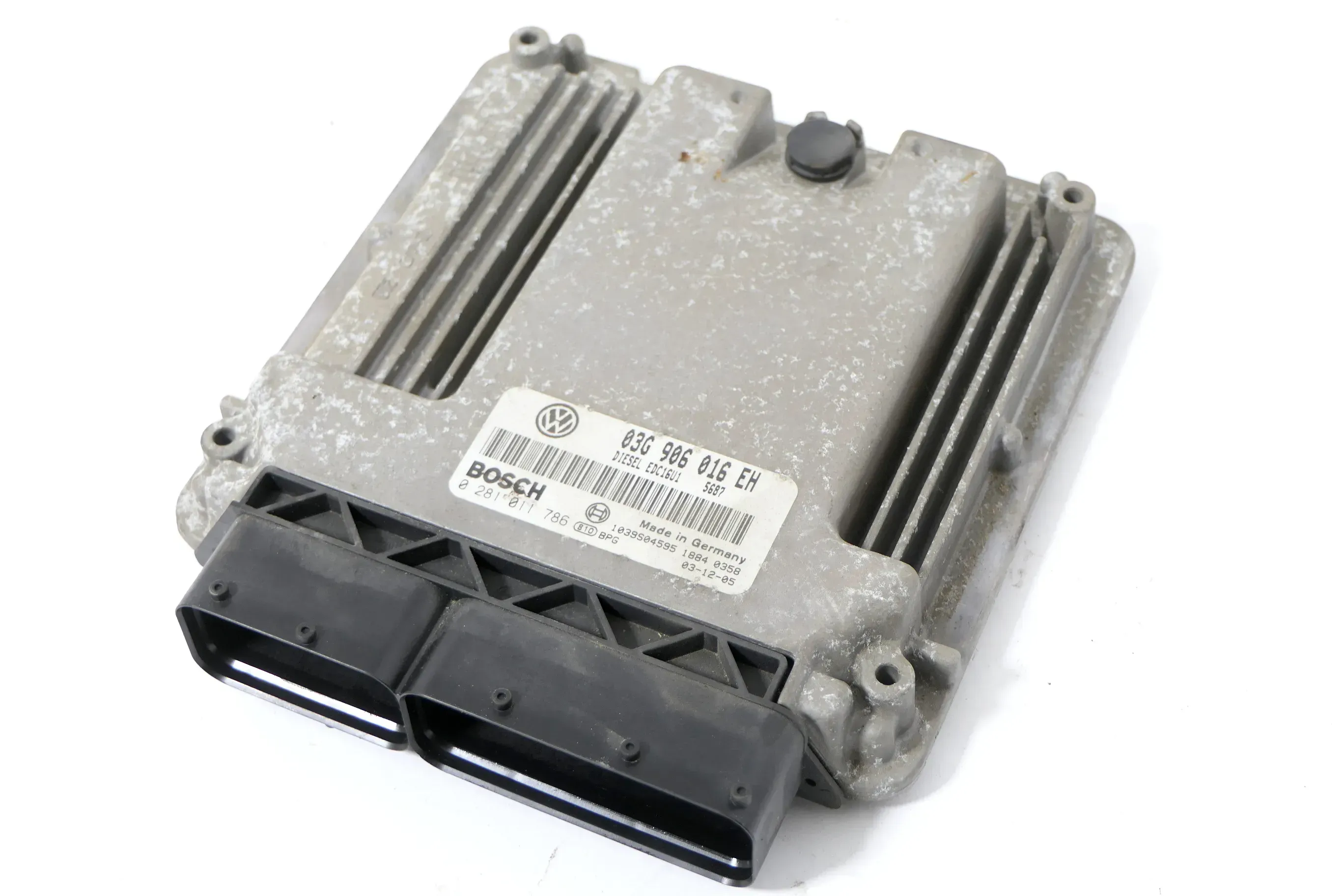 Touran 1T Steuergerät Motor Motorsteuergerät 2.0 TDI AZV BKD 103kw 03G906016EH - Bild 1