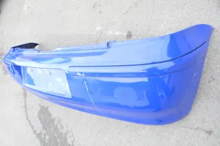 VW Polo 6N2 Stoßstange hinten Heckstoßstange Stoßfänger blau LA5C - Bild 3