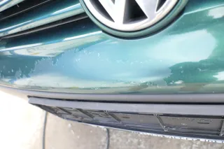 VW Golf 4 1J Stoßstange vorne Stoßfänger vorn grün LC6M - Bild 6