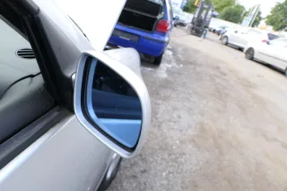 Golf 4 Bora elektrischer Spiegel vorne rechts Außenspiegel grau silber LA7W Glas - Bild 2