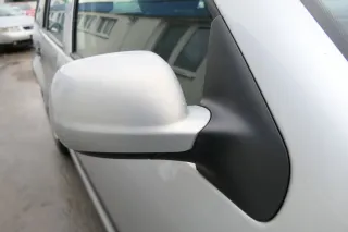 Golf 4 Bora elektrischer Spiegel vorne rechts Außenspiegel grau silber LA7W Glas - Bild 1