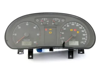 VW Polo 9N 3Tacho Tachometer Kombiinstrument 241.000km 6Q0920804J 1,4TDI BNV BNM - Bild 1