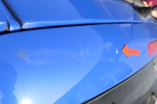 VW Lupo 6X Heckklappe Klappe Kofferraumklappe Scheibe blau LW5Z ohneAnbautei - Bild 7