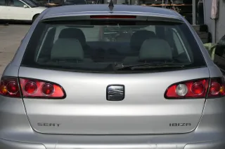 Seat Ibiza 6L Heckklappe Klappe hinten Kofferraumklappe grau LS7N ohne Spoiler!! - Bild 1