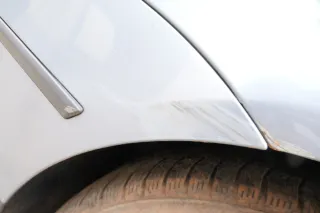 Passat 3C Kombi Stoßstange hinten Heckstoßstange Stoßfänger blau LC7Z PDC - Bild 2