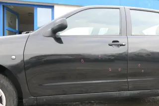 VW Polo Variant Kombi 6Kv oder Caddy 9Kv Tür vorne links schwarz LA9Y ohneAnbaut - Bild 1