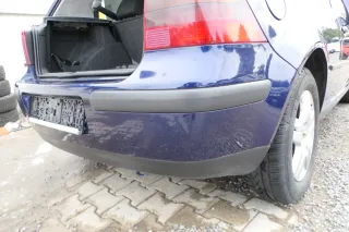 VW Golf 4 Limousine Stoßstange hinten Heckstoßstange Stoßfänger blau LB5N - Bild 2