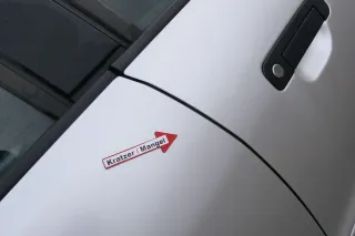 Audi A4 B5 Tür Türblatt hinten rechts grau LY7T Kombi Limo - Bild 3
