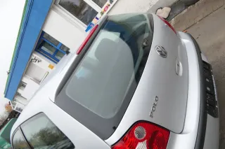VW Polo 9N Fun Heckklappe Kofferraumklappe Klappe hinten silber LA7W metal - Bild 4