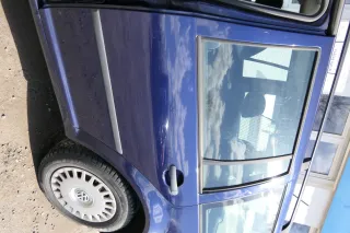 VW Golf 4 Bora Tür hinten links nur Kombi / Variant blau LB5N indigoblau ohne An - Bild 3