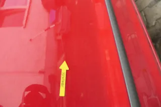 VW Fox 5Z Tür vorne rechts Beifahrertür rot LY3D - Bild 4
