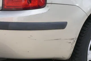 Skoda Fabia 6Y Kombi Combi Stoßstange hinten Heckstoßstange beige gelb gold LF8F - Bild 2