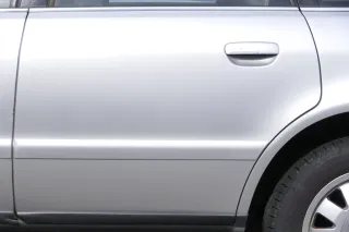 Audi A4 B5 Tür nur Türblatt hinten links grau silber LY7W - Facelift - Bild 1