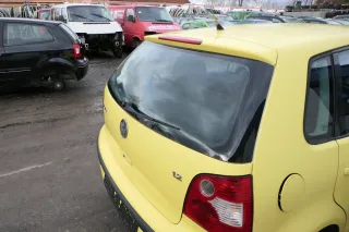 VW Polo 9N3 9N Heckklappe Kofferraumklappe Klappe gelb LD1B ohne Anbauteile - Bild 3
