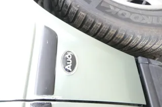 Audi 80 Kotflügel vorne rechts grün LY6N - Beule - Dellen - Bild 4