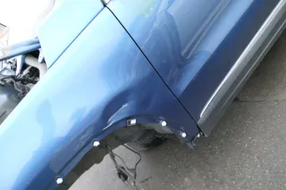 VW Tiguan Kotflügel vorne links blau LA5J original 5N0821105A - DELLEN - Bild 4