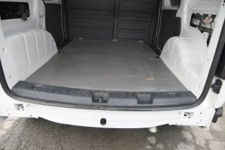 VW Caddy 2k Teppich Innenraumteppich Innen hinten Boden Bodenbelag grau - Bild 1
