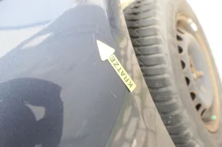 VW Golf 5 V 1K Kotflügel vorne rechts grau blau LC5F - Bild 5