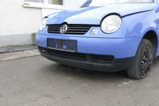 VW Lupo Stoßstange vorne Frontstoßstange Stoßfänger blau LR5A jazzblue - Bild 4