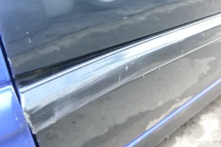 VW Golf 3 4 1E Cabrio Tür vorne rechts Beifahrertür grün - ohne Anbauteile - Bild 8