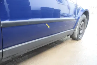 VW Passat 3B 3BG Kombi + Limo Tür vorne rechts Beifahrertür blau LA5E - Bild 3
