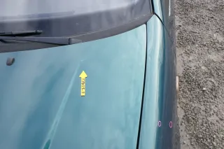 VW Polo 6N Motorhaube Klappe vorn vorne grün LC6P - Bild 9