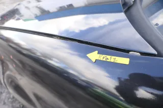 VW Polo 6N2 Kotflügel vorne links schwarz LC9Z (bis unterm Schweller) - Bild 4