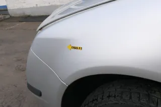 Skoda Fabia 6Y Kotflügel vorne links silber grau LF7T auch Kombi - Bild 3