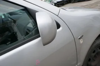 Skoda Fabia 6Y elektrisch Spiegel Außenspiegel rechts mit Glas grau silber LF7T - Bild 1