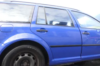 VW Golf 4 Bora Tür hinten rechts nur Kombi / Variant vlau LW5Z -ohne Anbauteil - Bild 1