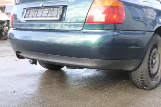 Audi A4 B5 Limousine Stoßstange hinten Heckstoßstange grün LZ6U biscaBj99 - Bild 5