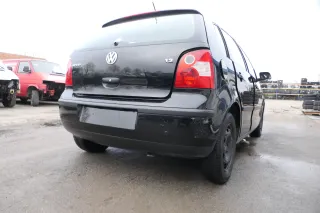 VW Polo 9N 9N3 Stoßstange hinten Heckstoßstange Stoßfänger schwarz L041 - Bild 3