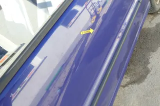 VW Polo 6N 6N2 Tür vorne links Fahrertür 2/3-Türer blau LD5D - Bild 4